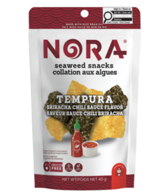 Nora Seaweed Snacks Tempura Sriracha Chili Sauce
