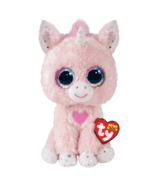 Ty Snookie Valentine's Day Pink Unicorn