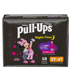 Huggies Pull-ups Nighttime Jumbo Pack Training Pants for Girls