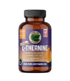 image of Pure Lab Vitamins L-Theanine 125mg Chewables with sku:333379