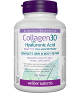 Webber Naturals Collagen30 avec acide hyaluronique