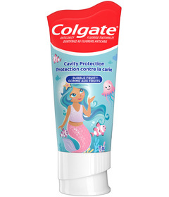 image of Colgate Kids Anticavity Fluoride Toothpaste Stand Up Tube Bubble Fruit with sku:99659
