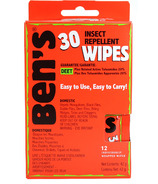 Ben's Insect Repellent Wipes