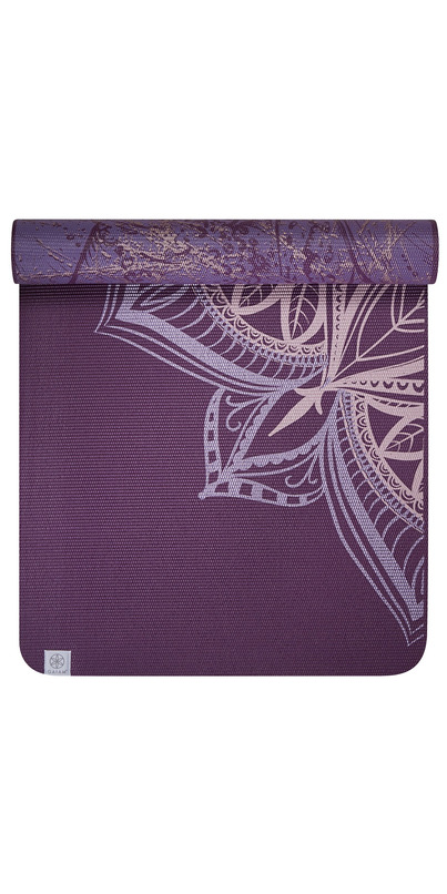 Buy Gaiam 6mm Studio Select Reversible Yoga Mat Ultra Violet Indigo Whisper  at