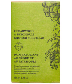 Crate 61 Organics Scrub Bar Cedarwood & Patchouli
