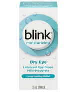 Blink Gouttes oculaires lubrifiantes et hydratantes pour la sécheresse oculaire