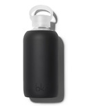 bkr Bouteille d'eau en verre Jet Opaque Black