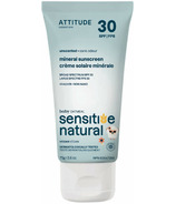 ATTITUDE Sensitive Skin Baby Mineral Sunscreen SPF30 Unscented