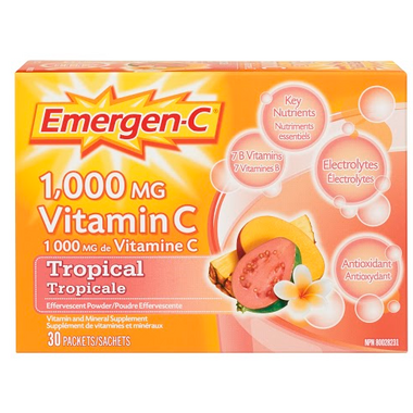 Buy Emergen C Vitamin C 1000 Mg At Well Ca Free Shipping 35 In Canada