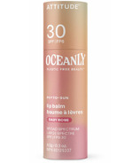 ATTITUDE Oceanly Phyto-Sun Teinté baume à lèvres Bébé Rose SPF 30