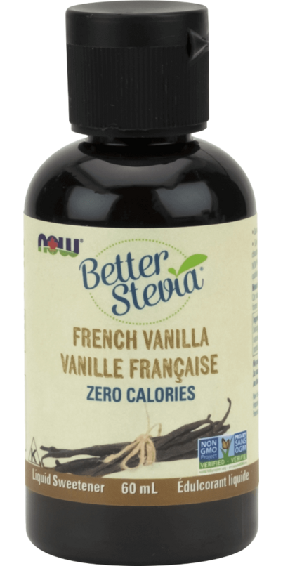 Acheter l'édulcorant liquide BetterStevia French Vanilla de NOW à