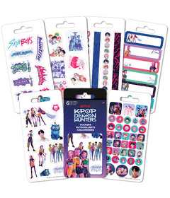 Trends Mini Sticker Slim Flip Pad Netflix K-Pop Demon Hunters