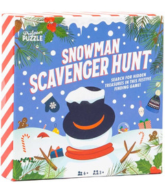 Professor Puzzle Snowman Scavenger Hunt