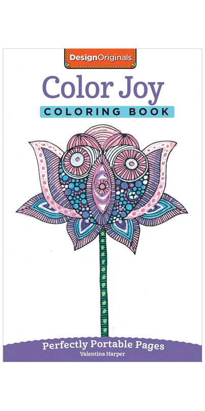 Buy Fox Chapel Color Joy Coloring Book Perfectly Portable Pages at Well ...