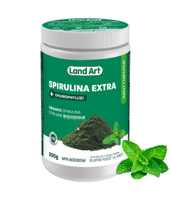 Land Art Spirulina Extra + Chlorophyll Mint