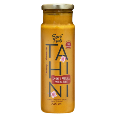 Buy Secret Foods Tahini Finishing Sauce Creamy Smoked Paprika at