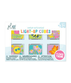 Glo Pals Limited Edition Light-Up Cubes Flower Power