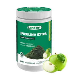 Land Art Spirulina Extra + Chlorophyll Apple