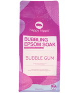 Happy Hippo Bubbling Epsom Salt Bubble Gum (gomme à bulles au sel d'Epsom)