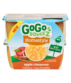 Gogo Squeez Homestyle Fruit Sauce Apple Cinnamon