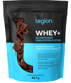 Legion Whey+ Irish Grass Fed Isolate Dutch Chocolate