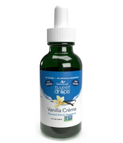SweetLeaf Sweet Drops Stevia Sweetener Vanilla Creme