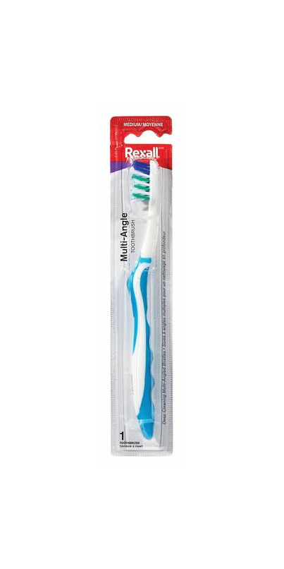 Buy Rexall Multi-Angle Toothbrush Medium at Well.ca | Free Shipping $49 ...