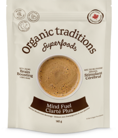 Organic Traditions Instant Mushroom Coffee Mind Fuel