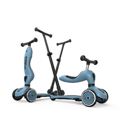 Scoot & Ride Highwaykick 1 Push & Go Steel