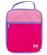 Montii Co. Grand sac à lunch Bloc de couleur rose