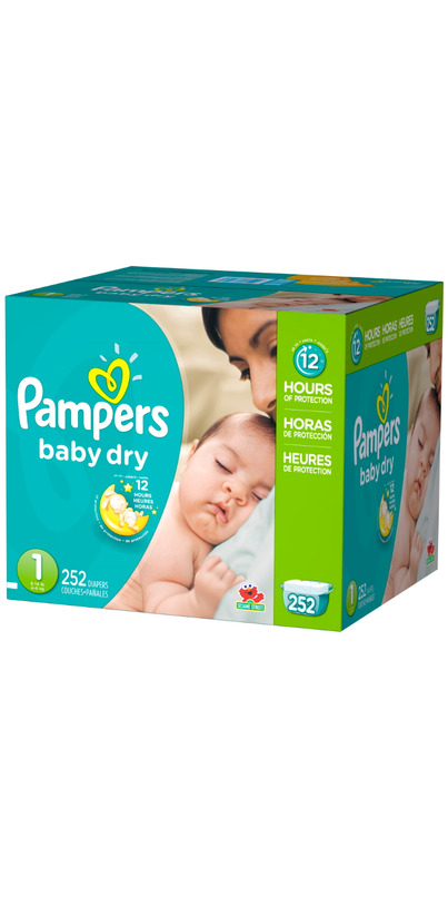 Baby-dry New Baby Diapers Size 1 Economy Pack - 27 Diapers