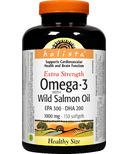 Oméga-3 avec huile de saumon sauvage EPA 300 DHA 200 1000 mg de Holista