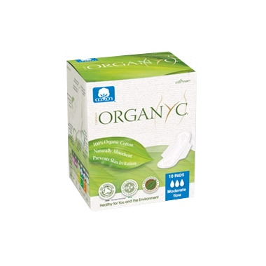 Organ(y)c 100% Organic Cotton Pads with Wings Organ(y)c 100% Organic Cotton Pads with Wings
