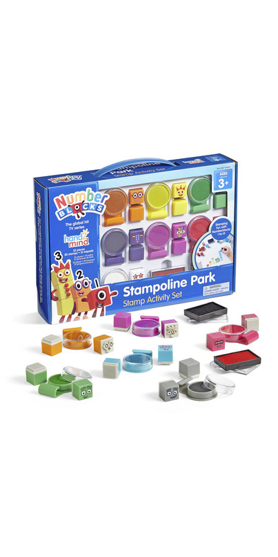 hand2mind Numberblocks Stamp Activity Set Stampoline Park