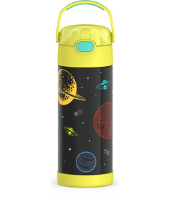 Thermos Stainless Steel FUNtainer Water Bottle with Straw Out of This World