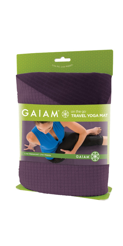 Buy Gaiam On the Go Travel Yoga Mat at