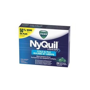 Vicks Cold & Flu Liquicaps Vicks Cold & Flu Liquicaps