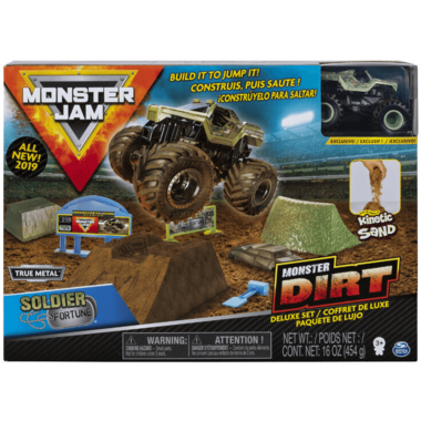 Buy Monster Jam Soldier Fortune Monster Dirt Deluxe Set from Canada at