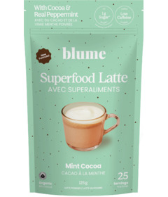 image of Blume Superfood Mint Cocoa Latte Mix with sku:211265