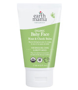 Earth Mama Organics Baume biologique pour le visage, le nez et les joues des bébés