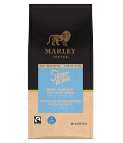 Marley Medium Roast Decaf Whole Bean Coffee Simmer Down 