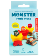 Kikkerland Monster Fruits Picks