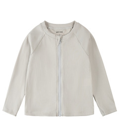 Petit Lem Swim Long Sleeve Rashguard Top Light Grey