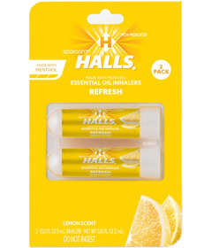 Halls Essential Oil Inhaler Lemon