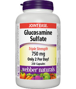 Webber Naturals Glucosamine Sulfate Capsules
