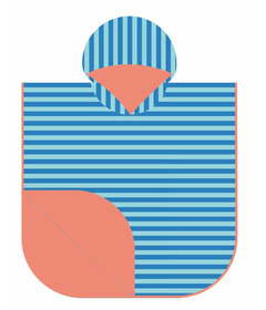 Quut Beach Bath Poncho Ocean