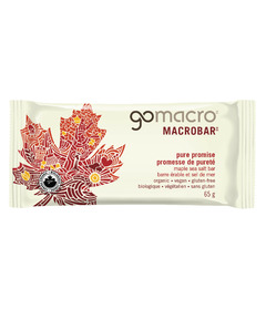 image of GoMacro Pure Promise Maple Sea Salt Protein Bar with sku:191366