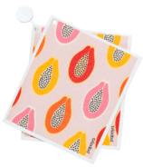 Papaya Reusable Paper Towel Pack Mod Papayas
