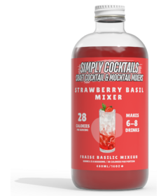 Simply Cocktails Handcrafted Cocktail Mixers Strawberry Basil