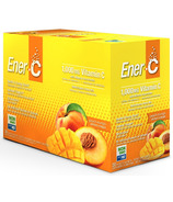 Ener-Life Ener-C 1 000 mg de vitamine C Mélange pour boisson Pêche Mangue